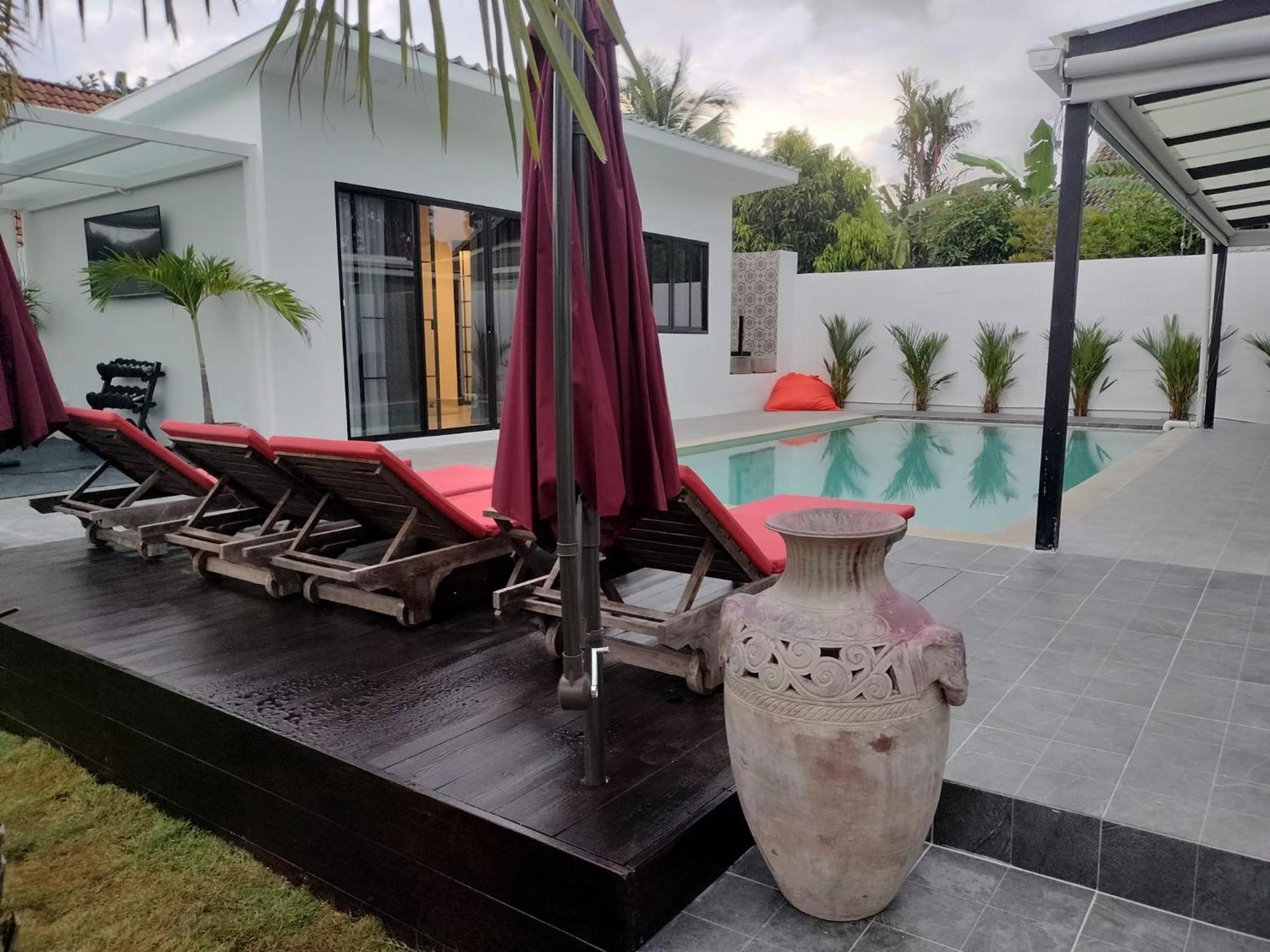 Beautiful Private 3 Bedroom Villa With Pool And Gym Rawai Extérieur photo