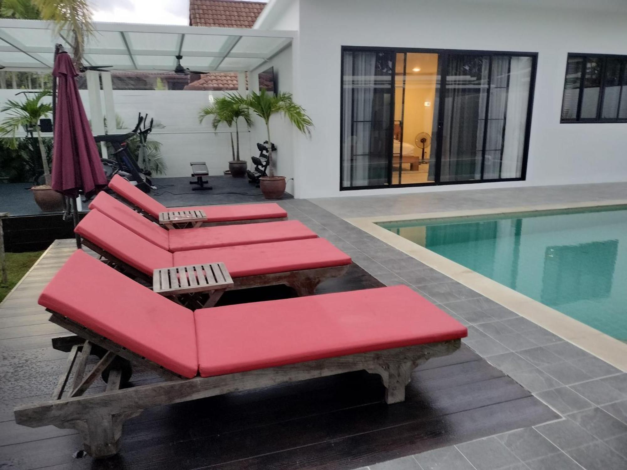 Beautiful Private 3 Bedroom Villa With Pool And Gym Rawai Extérieur photo